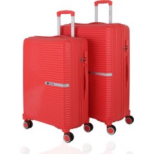 V374 Su Y.üretim Pp Valiz 75 cm + 65 cm