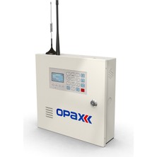 OPAX-2545+BGR-10+AKÜ Pstn Panel & Bgr-10 Kablolu Sirenli Full Alarm Seti Akü Dahil
