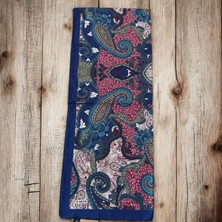 Aker Lacivert  Soft Touch Şal 011