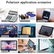 Stellar Doğrusal Polarize Film Lcd/led Polarize Filtre (Yapışkanlı) (Yurt Dışından)