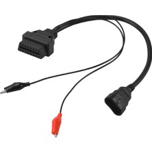 Stellar Fiat 3 Pin Lancia Için 16 Pin Obdıı Obd2 Obd-Iı Konnektör Adaptörü (Yurt Dışından)