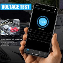 Stellar Bluetooth Bm2 12 V Pil Monitörü Araç Akü Analizörü Android Ios Telefon Için Test Pil Teşhis Aracı (Yurt Dışından)