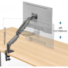 Daytona Nb F80 17-30 " LCD / LED Monitör Daytona Tutucu Kol 2-9 kg Amortisörlü Vesa Monitör Standı