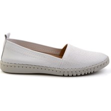 Bambi Beyaz Leather Kadın Casual Ayakkabı K01028031603