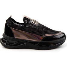 Bambi Siyah  Kadın Sneaker K01228090208