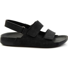 Bambi Siyah  Erkek Sandalet E05444010901