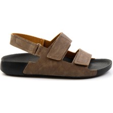 Bambi Siyah  Erkek Sandalet E05444010901