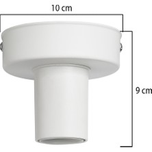 Rulo Tekli Plofonyer Avize Beyaz