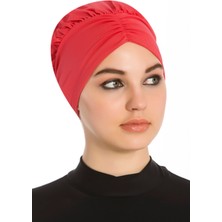 Remsa Mayo Büzgülü Deniz Havuz Bone R-1001 Kırmızı