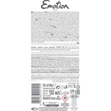 Emotion Bliss & Joy Kadın Deodorant 4X150  ml