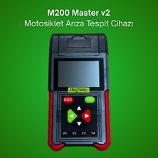 Jdiag M200 Master V2 Motosiklet Arıza Tespit Cihazı
