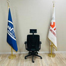Casella Otto Derili Başlıklı Ev Ofis Yönetici Çalışma Koltuğu Fırat Ofis