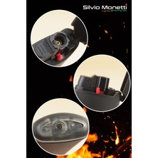 Silvio Monetti Kırmızı Gazlı Çakmak SMC3061PR003
