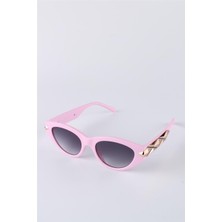 La Viva Pembe Altın UV400 Koruma Kadın Güneş Gözlüğü G25LV16434R04