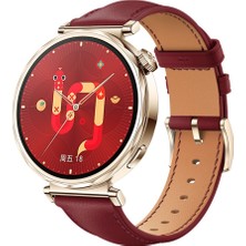 MobaxAksesuar Huawei Watch GT 6/5/4 41mm -GT 5 Pro 42mm (18mm uyumlu) Kordon Deri Kordon 29