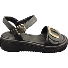 Ventes 581610Z Toka Detaylı 4 cm Topuk Boyu Günlük Kadın Sandalet