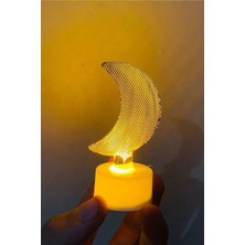 Dekoratif LED Lamba Metal Kaliteli Hediyelik  (Lisinya)