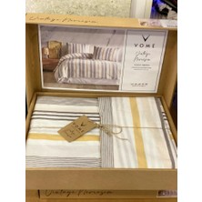 Vome Kahve Tek Kişilik Nevresim Takımı