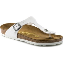 Birkenstock Gizeh Bf Unisex Terlik 745531-WHITE