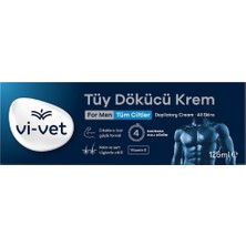 Vi-Vet Tüy Dökücü Krem For Men 125 ml