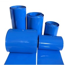 Absol Enerji Batarya Pvc Kaplama Shrink - 130MM - Isıyla Daralan Makaron - 1 Metre - Mavi