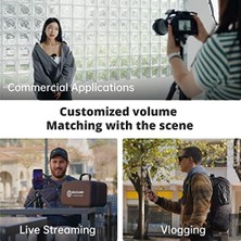 Hollyland Lark M1 Kablosuz Yaka Mikrofonu, Gürültü Engelleme Özellikli Çift Kanallı Yaka Mikrofonu, 199,9 M 8 Saat, iPhone Kamera Youtube Video Kaydı, Canlı Yayın Podcast Röportajı Vlog ile Uyumlu