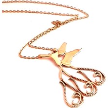 Ose Shop Semazen gümüş rose kolye