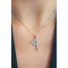 Ose Shop Melek figürlü gümüş kolye