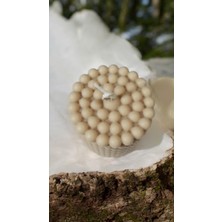 3'lü Bubble Pearl Silindir Kokulu Dekoratif ve Hediyelik Organik Soya Mumu