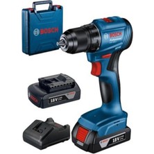 Bosch Professional GSB 185-LI 2 x 2.0Ah Çift Akülü Darbeli Matkap - 06019K3100