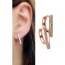 Ose Shop Mine Işçiliği 925 Ayar Gümüş Rose Nazar Boncugu Kolye