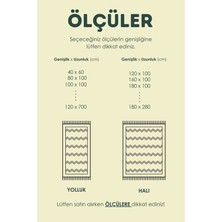 Dijital Baskılı Yıkanabilir Dot Taban Kaymaz Halı Yolluk Mutfak Salon Halısı Yolluğu