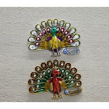 Swaroski Tavuskuşu Magnet ALK3852