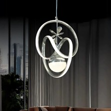 St Aydınlatma Siena 3 Renk Ledli Modern Özel Tasarım Sarkıt Ledli Avize