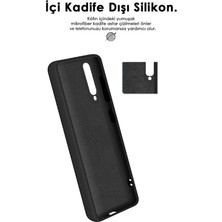 Marselit Samsung Galaxy A70 Uyumlu Premium Lansman Liquid Silikon Kılıf Içi Kadife-Lila