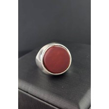 Ose Shop Akik Taşlı Gümüş modern erkek yüzük
