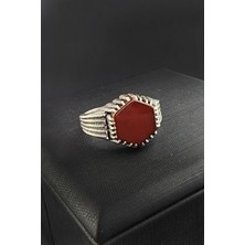 Ose Shop akik taşlı erkek yüzük