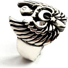 Ose Shop modern gümüş erkek yüzük