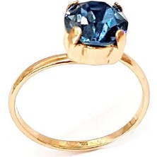 Ose Shop swarovski taşlı gümüş yüzük