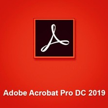 Adobe Acrobat Pro Dc 2019 (Windows Pc) - 3 Pc Ömür Boyu Dijital Lisans