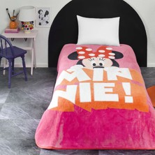 Lisanslı Disney Minnie Mouse Classic Tek Kişilik Battaniye
