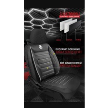 Galaxy Oto Koltuk Kılıfı Lion Serisi Üniversal- 5 Koltuk Tam Set