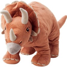 Luxury Jattelık Yumuşak Peluş Dinozor Gergedan Oyuncak 46 cm 1 Adet