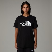 The North Face W Ss Relaxed Easy Tee Kadin Siyah Tshirt NF0A8A6GJK31