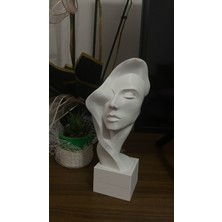 Başak Kadını Biblo Heykel Hediyelik Ev Dekorasyonu 21 cm