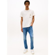 Tommy Jeans Normal Bel Slim Tapered Erkek Denim Pantolon DM0DM213531A5 Austın Slım Tprd Co