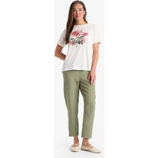 DeFacto Regular Fit Bisiklet Yaka Baskılı Kısa Kollu Tişört F4845AX25SM