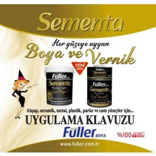 Füller Sementa Yeni Nesil Dönüşüm Boyası Fayans Tezgah Parke Cam Banyo Her Yüzeye Uygun Dönüşüm Boyası