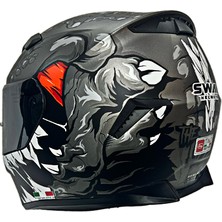 Sway Kapalı Kask Sw 820 Monster