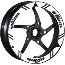 Gogo Jant Şeridi Geniş Beyaz Tvs Wego 110 2012-2024